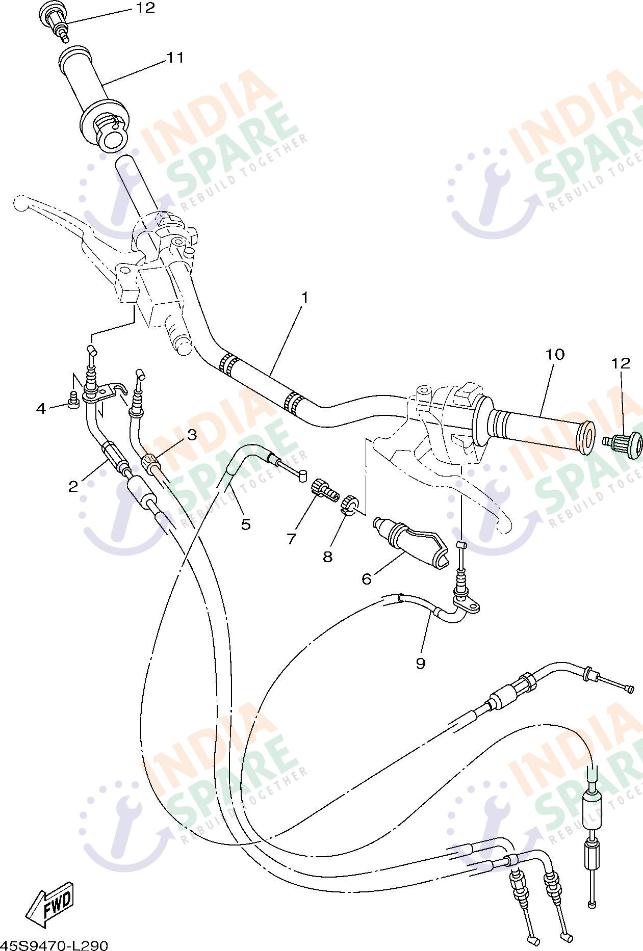 STEERING HANDLE & CABLE